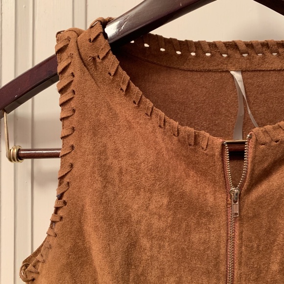 Suede Mini Dress - Picture 3 of 4